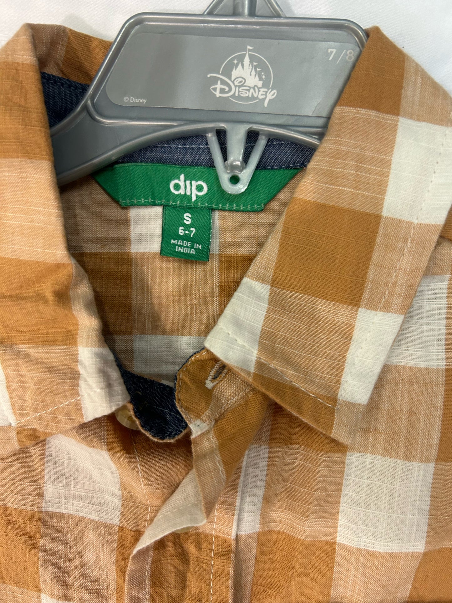 Dip Short Sleeve Button Up