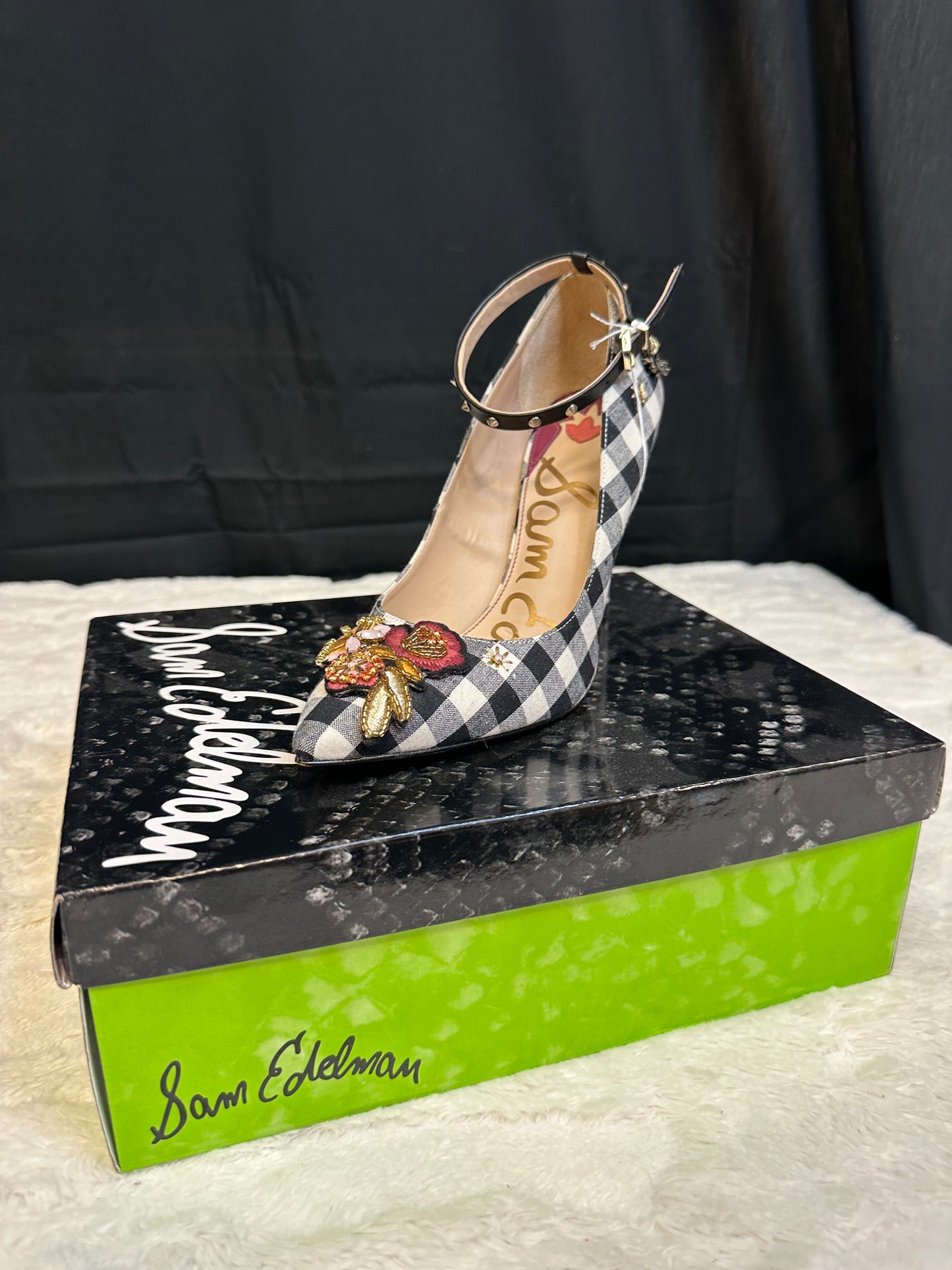 Sam Edelman Plaid Heels