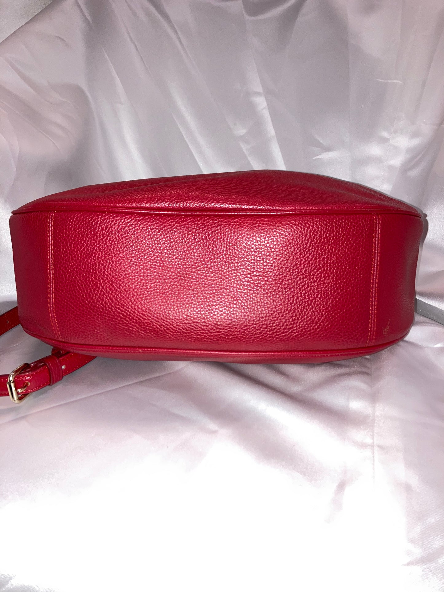 Red Leather Coach Purse