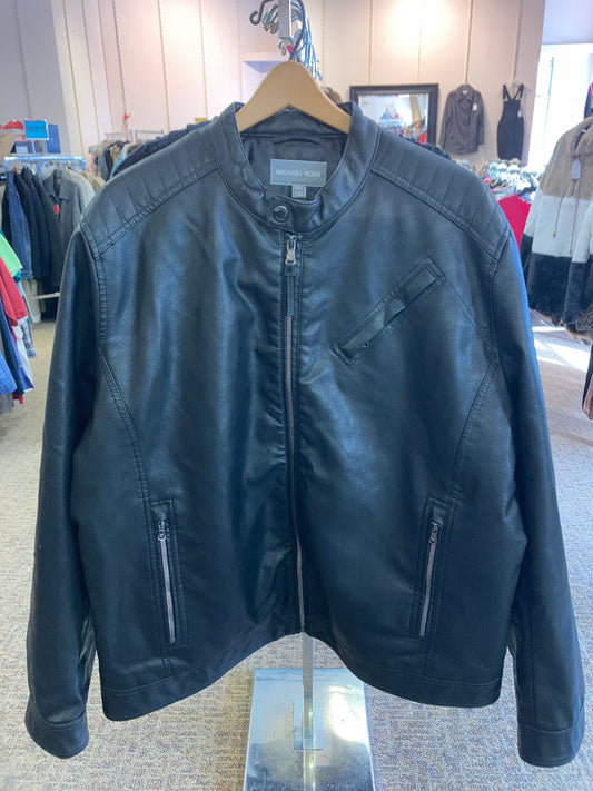 Michael Kors Faux Leather Jacket