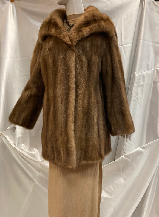 Emilio Gucci Genuine Mink Fur Coat